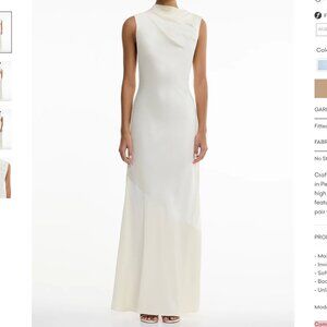 Significant Other Dress in White/Buttercream